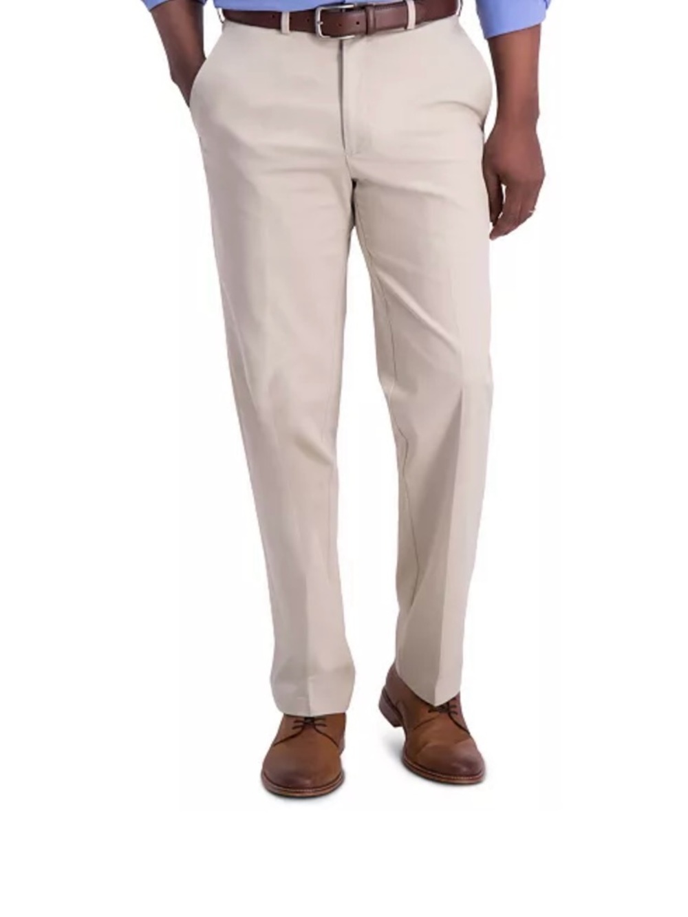 Haggar Iron Free Premium Classic Fit Khaki 36x32 Men's Pants “Like New”